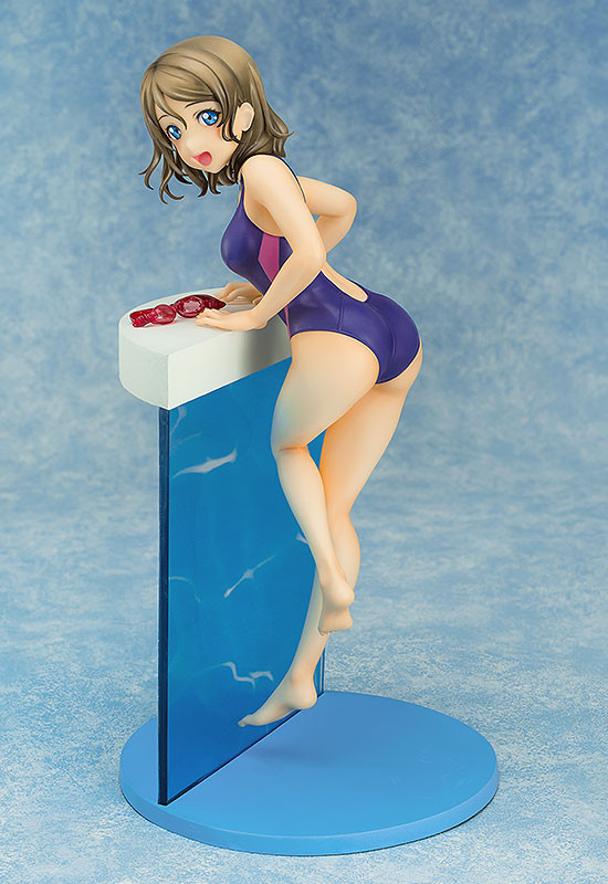 Watanabe You (Blu-ray Jacket), Love Live! Sunshine!!, With Fans!, Good Smile Company, Pre-Painted, 1/7, 4580416940658